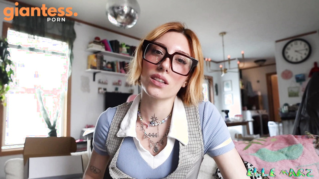 Giantess Boss Elle Marz Shrinks You And Displays Her Body Parts
