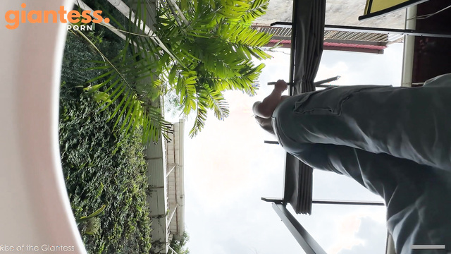 Rise of the Giantess - Tiny Man, Big Trouble: Can’t Escape The Furious Latina
