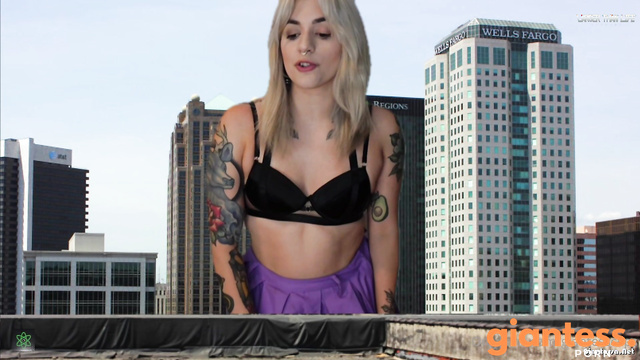 Larger Than Life - Evil Giantess Mia Hope Grows Stronger Through Worship