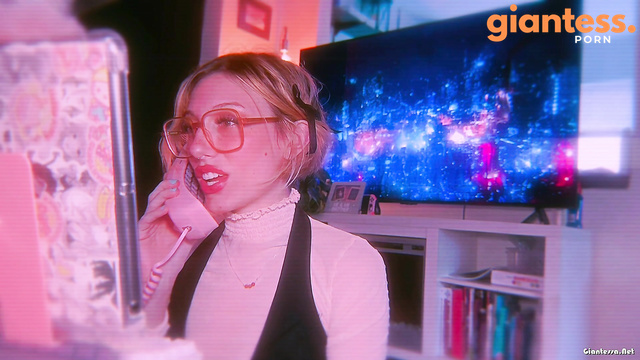 Rude Giantess Receptionist Elle Marz Takes Tiny at Work: ASMR Dirty Talk
