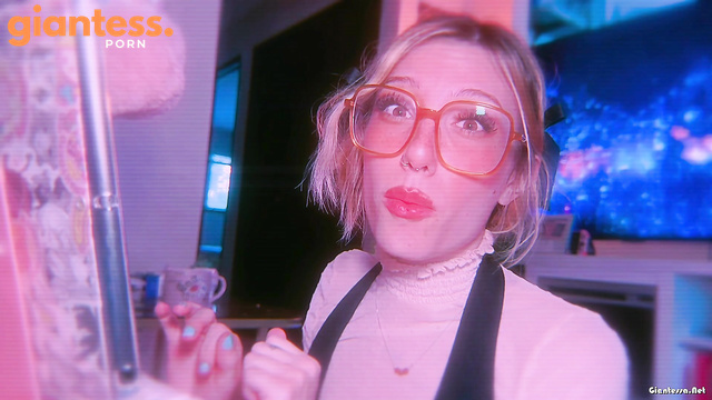 Rude Giantess Receptionist Elle Marz Takes Tiny at Work: ASMR Dirty Talk