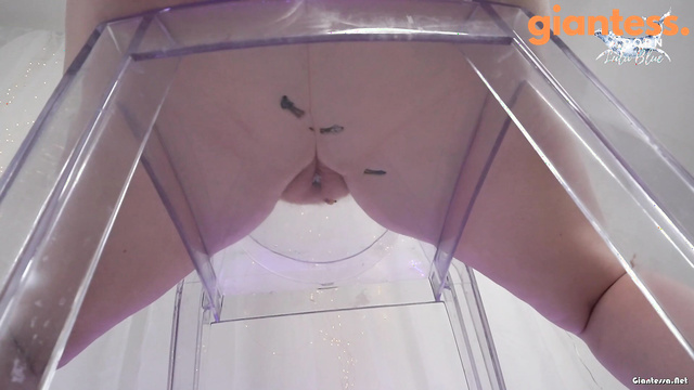 Lulublue - The Mad Scientist Giantess And Her Puffy Curvy Body Smash Tinys