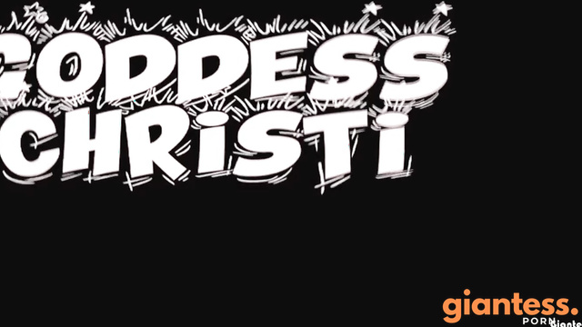 Rise Of The Giantess - Goddess Christi Finds Her Tiny Slave And Eats Him
