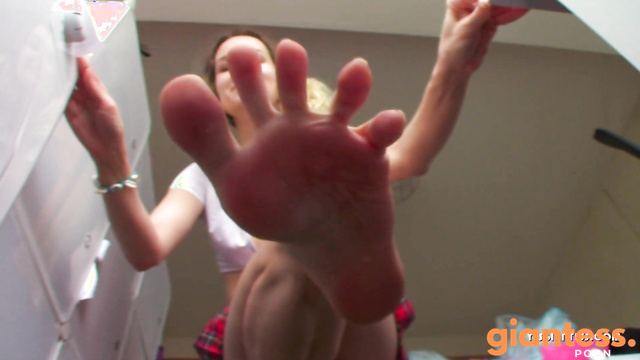 Goddess Vanessa - Barefoot And Naughty Schoolgirl Giantess Bullies Your Tiny Soul