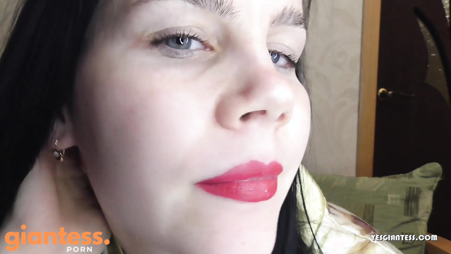 Anna Sky - Hungry And Playful Giantess Sets Her Eyes on a Little Man
