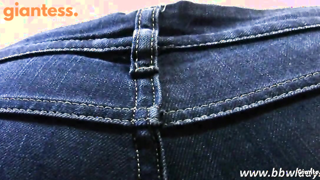 BBW Lady - Goddess Cathy in Tight Jeans: She Wants to Sit on Your Face