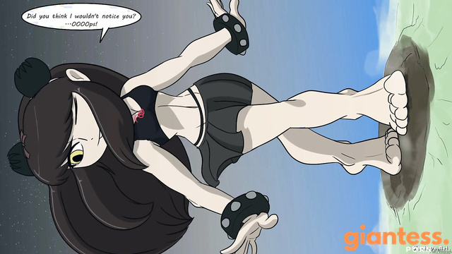 Ant Armor - Angry Barefoot Goddess Destroys City With Her Dirty Soles