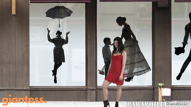 Paraphilia51 - Giantess Rubbing Her Pussy And Outgrown This City