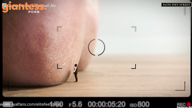 Giantess EditZ - Goddess Audition: Behind The Scenes of Her Incredible Size