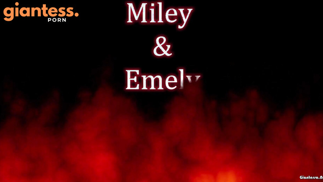 Anantheka The World of POV - Miley & Emely’s Tape: Lusty Giantesses Film Your Brutal Trampling