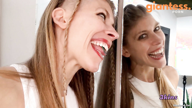 The3kins - Giantess Lures You Straight Into Her Hungry And Big Mouth