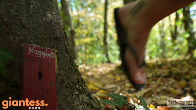 Sasha Curves - Giantess And Her Camping Trip: Tiny Can't Resist Her Curvy Body