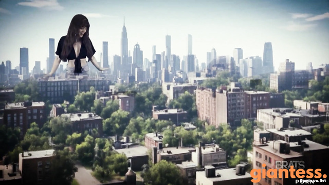 Bratty Foot Girls - Unaware Giantess Influencer Destroys The City as She Walks