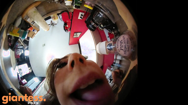 Ginary's Giantess Adventures - You Too Small to Escape: Sasha Foxxx’s Dinner Plan