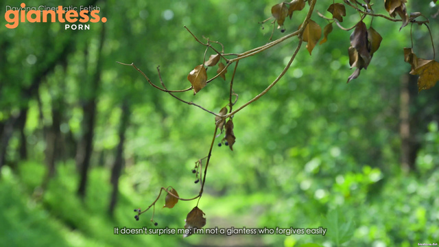 Dayana Cinematic Fetish - Giantess Hunting on Tiny Naked People In The Forest