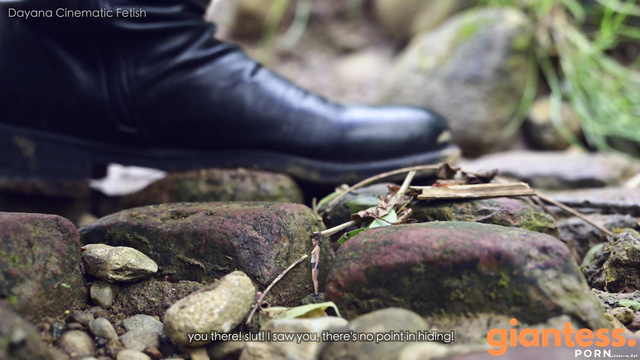 Dayana Cinematic Fetish - Giantess Hunting on Tiny Naked People In The Forest