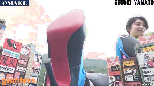 Studio Yamato - Beneath Shizuka: Tiny City Meets a Costumed Femdom Giantess
