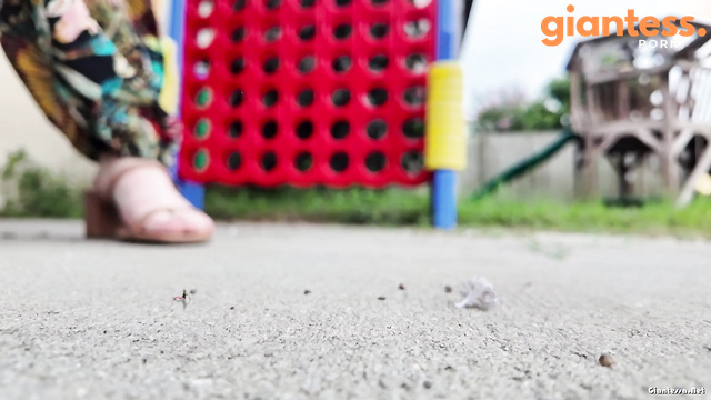 WorldUnseenFilms - Unaware Giantess in The Garden: Accidental Micro Popping