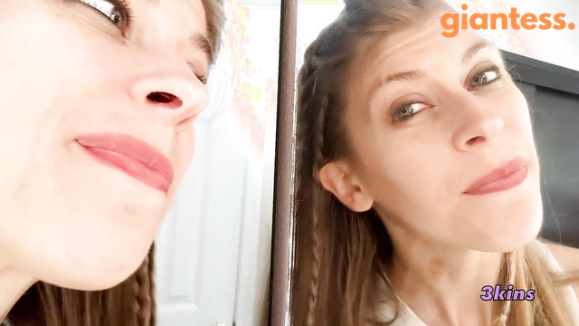 The3kins - Caught Im Mouth by The Giantess After Her Morning Makeup