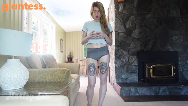 Harley Sin - Stepmommy Giantess Makes Her Stepson Miniature Slave