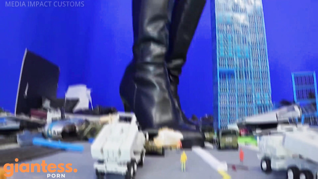 Media Impact Customs - Giantess Goddess Ashley Lane Destroy All City Part 2