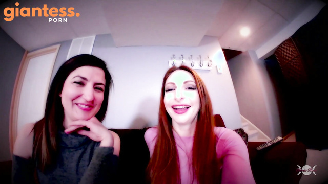 Tiny Cheater Punished: Olivia Rose And Her Girlfriend Want to Devour You