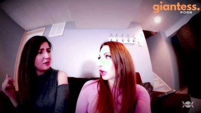 Tiny Cheater Punished: Olivia Rose And Her Girlfriend Want to Devour You