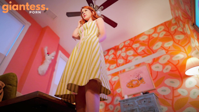 Mature Giantess Tries an Unconventional Shrink Her Stepson Discipline