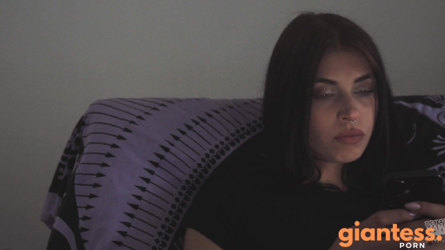 RRawPictures - Giantess Jade Don't Care About Micro Slaves On Her Table