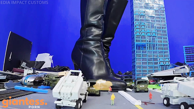 Media Impact Customs - Giantess Want War: Goddess Ashley Lane Destroy City Part 2