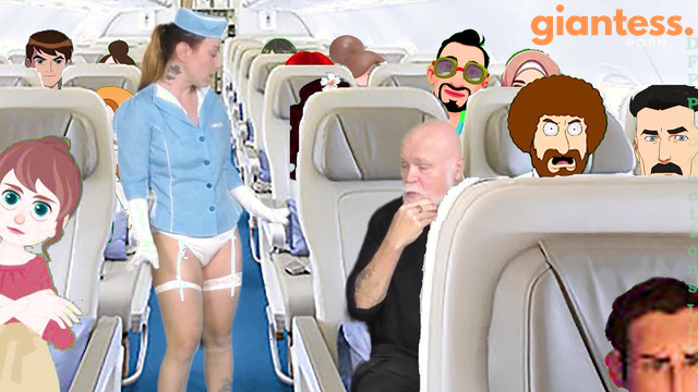 Dfp Productions - Airborne Embarrassment: Stewardess Misty Rein’s Flight