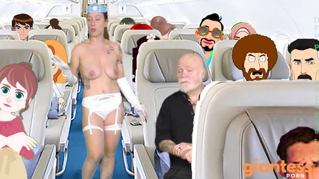 Dfp Productions - Airborne Embarrassment: Stewardess Misty Rein’s Flight