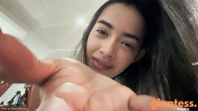 Rise OF The Giantess - Playful Teasing And Foot Crush: Giantess Vanilla Holds All