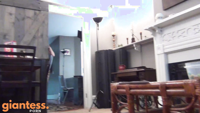 Southern Giantess - Aunt Riley’s Visit And Her Playful Teasing of Her Little Prey