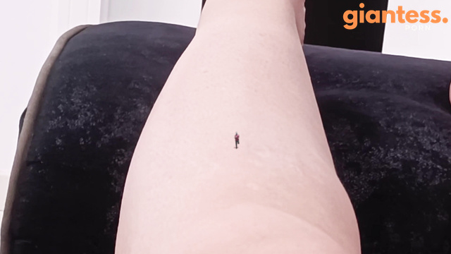 Giantess Goddess Alena - Unaware And Dangerous: Girlfriend Destroys a Tiny Intruder