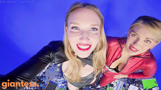 Media Impact Customs - City Destruction By Two Goddesses Ashley Lane & Keri Spectrum Part 2