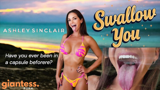 Foot Tongue Mouth and Vore - Bratty Ashley Sinclair Teasing Her Naughty Friends