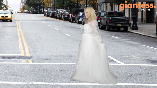 Media Impact Customs - Blonde MILF in Wedding Dress Unaware Transformation