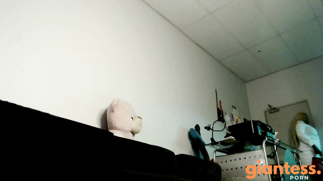 Growth Elixir Accident: The Office Ebony Secretary Becomes a Mega Giantess