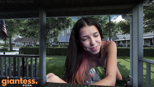 Media Impact Customs - Obsessed Giantess Growth With Girlfriend Aria Nicole Part 2