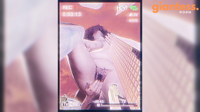GiantGhost - Fat Giant Couple Enjoyed Great Sex Show In Middle Of The Town Part 2