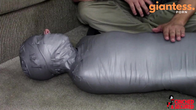 Cinched And Secured - Detective Rachel Adams Magically Mummified And Neutralized