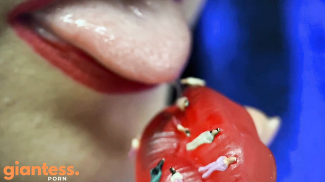 Goddess Gwendolyn - Asian Giantess and tiny slaves