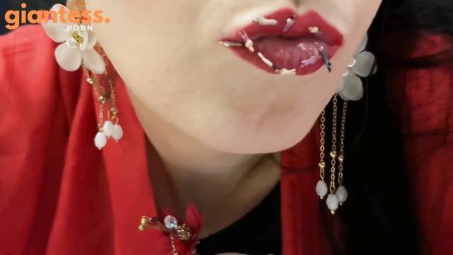 Goddess Gwendolyn - Asian Giantess and tiny slaves