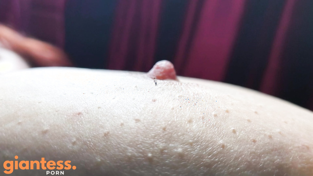 Giantess Hajar - Waking Lina Always Hungry: Micro People Can't Stop Her Before Dinner