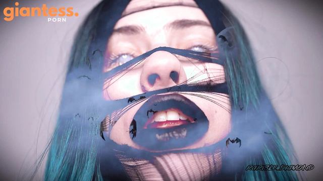 Rarible Diamond - Mouth Game With Psyho Giantess: Mini Doll Messy Kiss And Blowjob