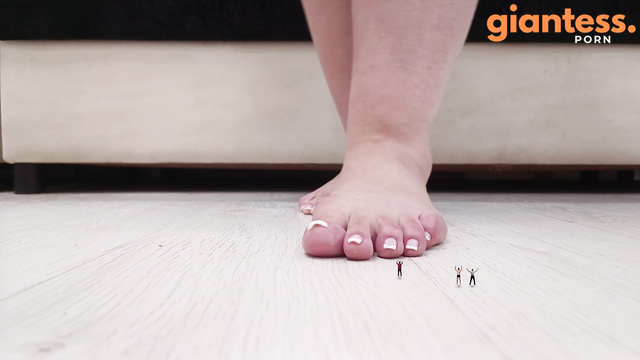 Giantess Goddess Alena - Nerdy Giantess Masturbation Playthings With Micro People