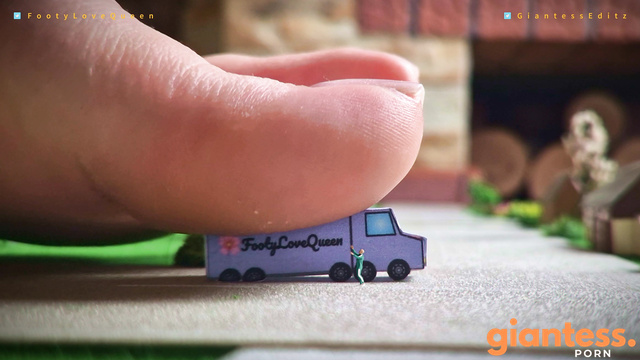 Giantess FootyQueen - Macro Destruction By Huge Toes In Extreme Squid Games Part 3