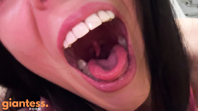 Erika Chanel - Hungry Giantess Tongue Overload: Curvy Milf Want Swallowing You
