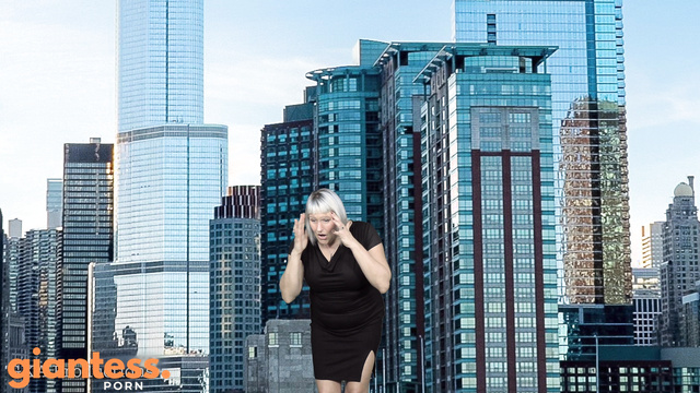 Ginary's Giantess Adventures - Growing Problem In The City: Jenni Foxx Want To Destroy Town